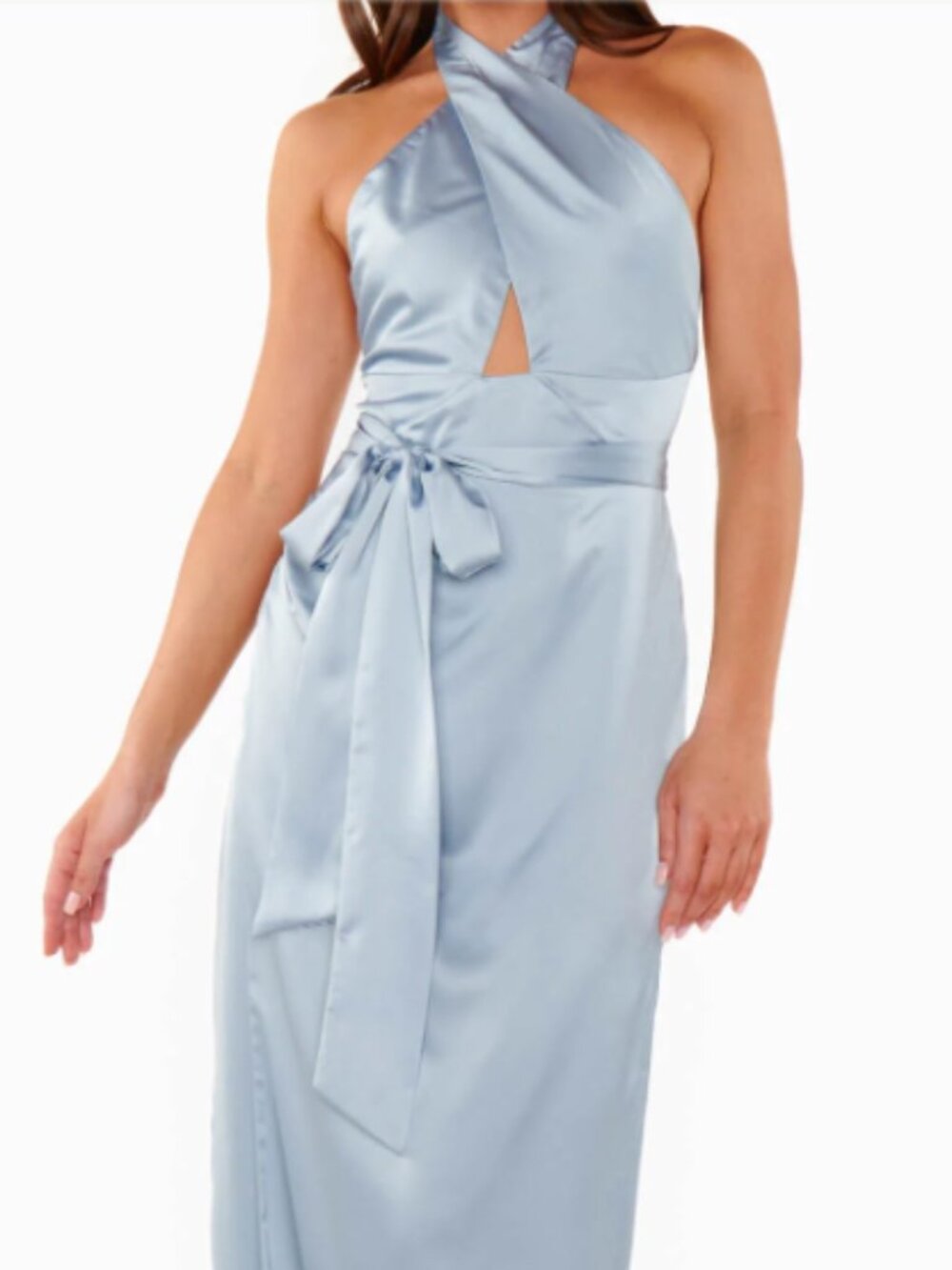 Adele Halter Maxi Dress
